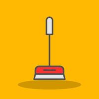 Cleaner Filled Shadow Icon vector