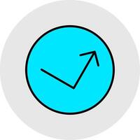 Bounce Line Filled Light Icon vector