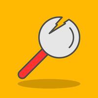 Lollipop Filled Shadow Icon vector