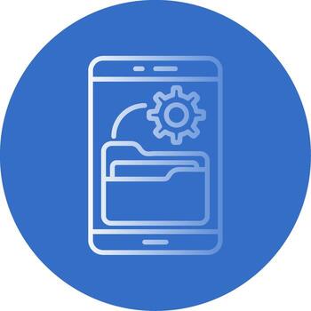 software desarrollo plano burbuja icono vector