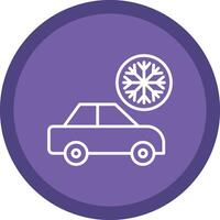 Air Flow Line Multi Circle Icon vector