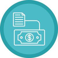 Exchange Line Multi Circle Icon vector