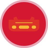Bumper Flat Multi Circle Icon vector
