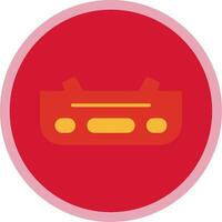 Bumper Flat Multi Circle Icon vector