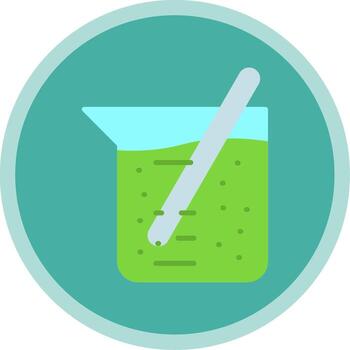 Agitator Flat Multi Circle Icon vector