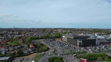 Aerial View of West Brent Cross City Centre London, England United Kingdom. April 12th, 2024 video