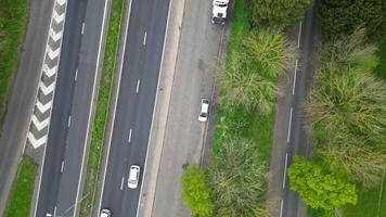 Aerial View of Historical Canterbury City of Southeast England United Kingdom. April 20th, 2024 video