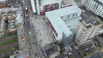 hoch Winkel Aussicht von zentral Wembley London Stadt von England vereinigt Königreich, April 17., 2024 video