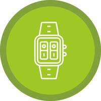 Switches Line Multi Circle Icon vector