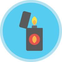 Lighter Flat Multi Circle Icon vector