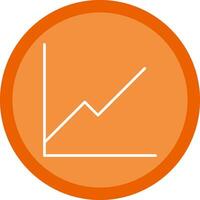 Line Multi Circle Chart Line Multi Circle Icon vector