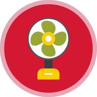 Fan Flat Multi Circle Icon vector