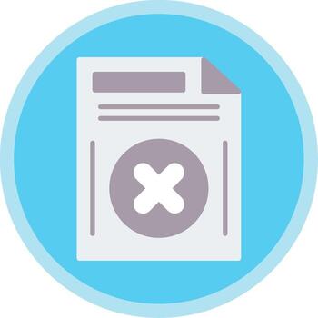 Eliminar botón plano multi circulo icono vector