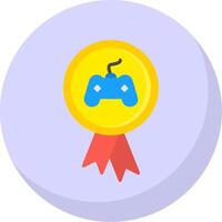 Reward Flat Bubble Icon vector