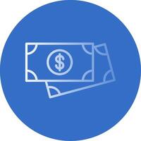 Payment Flat Bubble Icon vector