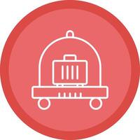 Cart Line Multi Circle Icon vector