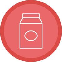 Milk Line Multi Circle Icon vector