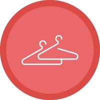 Hanger Line Multi Circle Icon vector