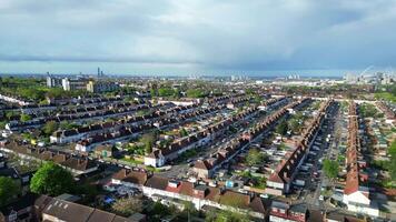 Aerial View of West Brent Cross City Centre London, England United Kingdom. April 12th, 2024 video