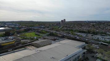 Aerial View of West Brent Cross City Centre London, England United Kingdom. April 12th, 2024 video