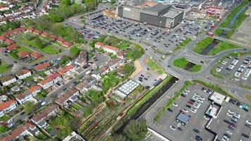 Aerial View of West Brent Cross City Centre London, England United Kingdom. April 12th, 2024 video