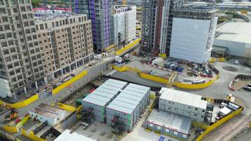 Aerial View of West Brent Cross City Centre London, England United Kingdom. April 12th, 2024 video