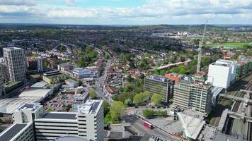 High Angle View of Central Wembley London City of England United Kingdom, April 17th, 2024 video