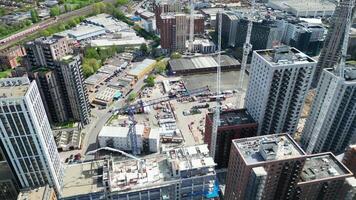 High Angle View of Central Wembley London City of England United Kingdom, April 17th, 2024 video