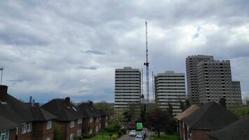 hoch Winkel Aussicht von zentral Wembley London Stadt von England vereinigt Königreich, April 17., 2024 video