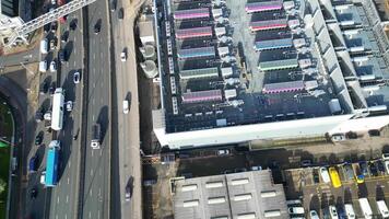 Aerial View of West Brent Cross City Centre London, England United Kingdom. April 12th, 2024 video