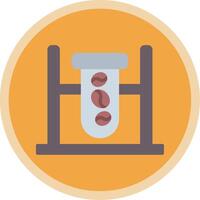 Quality Check Flat Multi Circle Icon vector