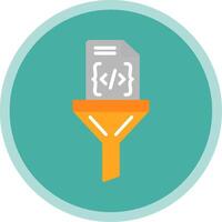 Tools And Utensils Flat Multi Circle Icon vector