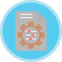 Control Flat Multi Circle Icon vector