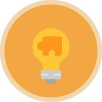 Solution Flat Multi Circle Icon vector