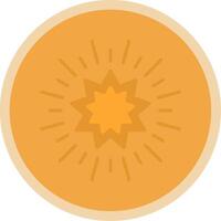 Stars Flat Multi Circle Icon vector