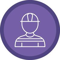 Architect Line Multi Circle Icon vector