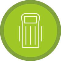 Float Line Multi Circle Icon vector