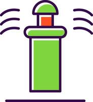 Sprinkler filled Design Icon vector