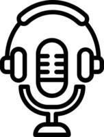 Podcast Icon Design vector