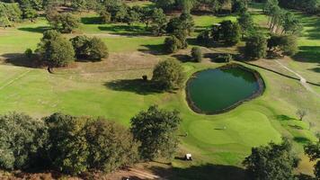 Golf Course Aerial View video