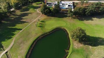 golf curso aéreo ver video