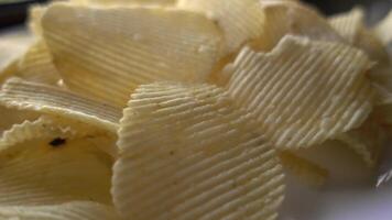 chips de pommes de terre frites video