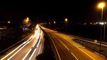 verkeer lichten timelapse video