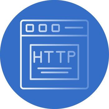 http plano burbuja icono vector