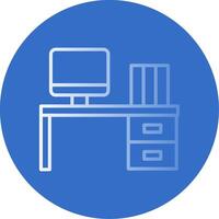 Office Flat Bubble Icon vector