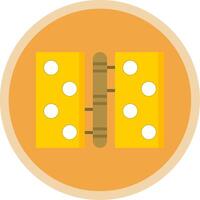 Hinge Flat Multi Circle Icon vector