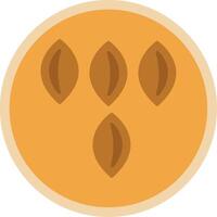 Seed Flat Multi Circle Icon vector