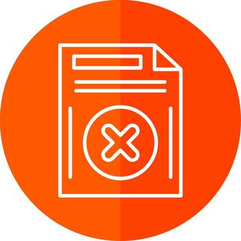 Eliminar botón línea amarillo blanco icono vector