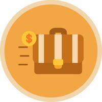 Business Flat Multi Circle Icon vector