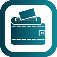 Wallet Filled Yellow Icon vector